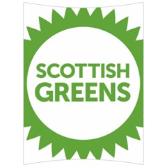 Logo Of Scottish Green Party Back Support Cushion by abbeyz71