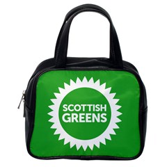 Flag Of Scottish Green Party Classic Handbag (one Side) by abbeyz71