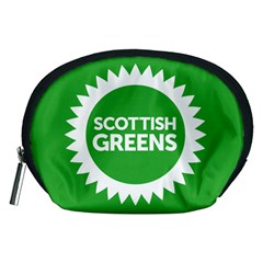 Flag Of Scottish Green Party Accessory Pouch (medium) by abbeyz71