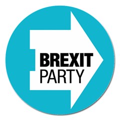 Logo Of Brexit Party Magnet 5  (round) by abbeyz71