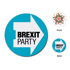 Logo Of Brexit Party Playing Cards Single Design (round) by abbeyz71