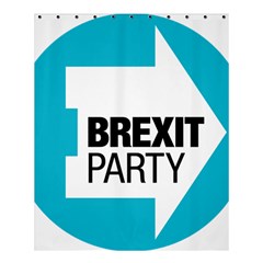 Logo Of Brexit Party Shower Curtain 60  X 72  (medium)  by abbeyz71