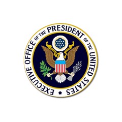 Seal Of The Executive Office Of The President Of The United States Magnet 3  (round) by abbeyz71