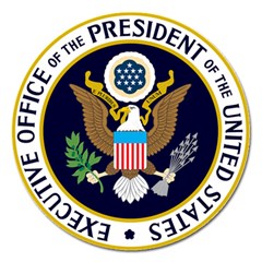 Seal Of The Executive Office Of The President Of The United States Magnet 5  (round) by abbeyz71