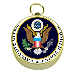 Seal Of The Executive Office Of The President Of The United States Gold Compasses by abbeyz71