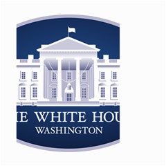 Logo Of The White House  Small Garden Flag (two Sides) by abbeyz71