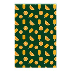 Ice Cream Pattern Background Design Shower Curtain 48  X 72  (small)  by Simbadda