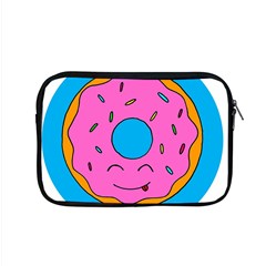 Donut Doughnut Dessert Clip Art Apple Macbook Pro 15  Zipper Case by Simbadda