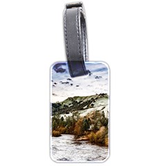 River Hills Evening California Luggage Tag (two Sides)