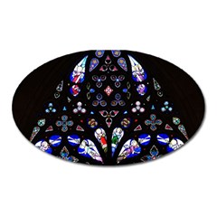 Arcelona Cathedral Spain Oval Magnet by Simbadda