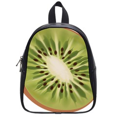 Kiwi Fruit Fresh Green Tasty Food School Bag (small) by Simbadda