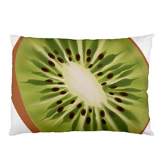 Kiwi Fruit Fresh Green Tasty Food Pillow Case (two Sides) by Simbadda