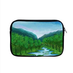 Landscape Nature Art Trees Water Apple Macbook Pro 15  Zipper Case by Simbadda