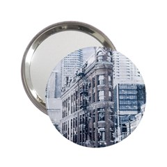 City Building Skyscraper Town 2 25  Handbag Mirrors by Simbadda