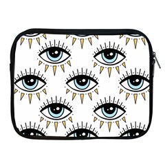 Eyes Pattern Apple Ipad 2/3/4 Zipper Cases by Valentinaart