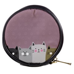 Cute Cats Mini Makeup Bag by Valentinaart