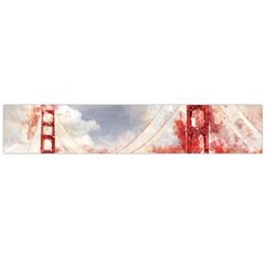 Golden Gate bridge Large Flano Scarf 