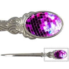 Purple Disco Ball Letter Opener by essentialimage