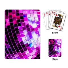 Purple Disco Ball Playing Cards Single Design (rectangle) by essentialimage