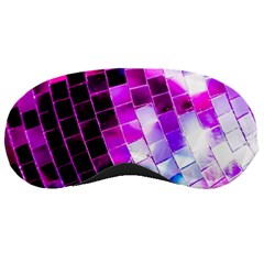 Purple Disco Ball Sleeping Mask by essentialimage