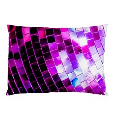 Purple Disco Ball Pillow Case (two Sides)