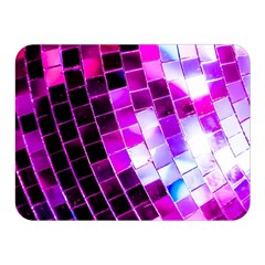 Purple Disco Ball Double Sided Flano Blanket (mini)  by essentialimage
