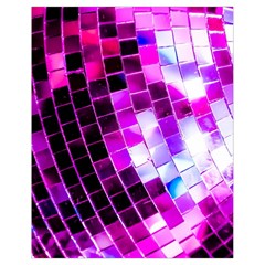 Purple Disco Ball Drawstring Bag (small) by essentialimage