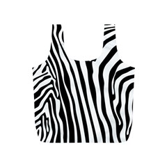 Vector Zebra Stripes Seamless Pattern Full Print Recycle Bag (s) by Vaneshart