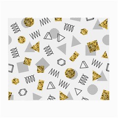 Memphis Seamless Patterns Small Glasses Cloth (2 Sides)