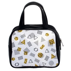 Memphis Seamless Patterns Classic Handbag (Two Sides)