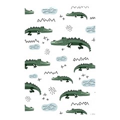 Vector Seamless Pattern With Cute Crocodiles Shower Curtain 48  X 72  (small) 