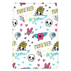 Emo Teens Doodle Seamless Removable Flap Cover (s)