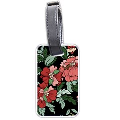 Beautiful Floral Vector Seamless Pattern Luggage Tag (one Side)