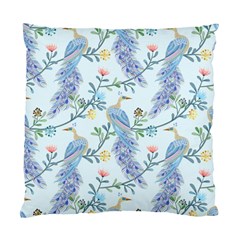 Beautiful Peacock Seamless Pattern Standard Cushion Case (One Side)