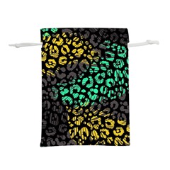 Abstract Geometric Seamless Pattern With Animal Print Lightweight Drawstring Pouch (m) by Vaneshart