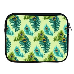 Peacock Feather Pattern Apple Ipad 2/3/4 Zipper Cases