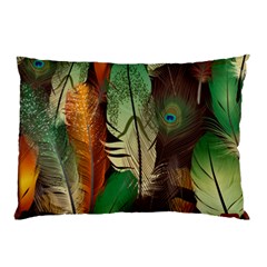 Feathers Realistic Pattern Pillow Case by Vaneshart