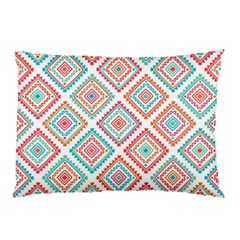 Ethnic Seamless Pattern Tribal Line Print African Mexican Indian Style Pillow Case (two Sides)