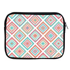 Ethnic Seamless Pattern Tribal Line Print African Mexican Indian Style Apple Ipad 2/3/4 Zipper Cases