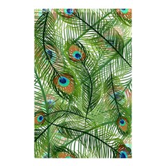 Peacock Feathers Pattern Shower Curtain 48  X 72  (small)  by Vaneshart