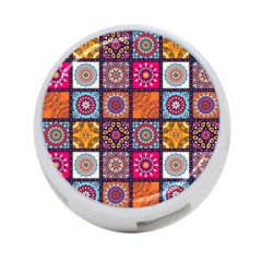 Mandala Pattern 4-port Usb Hub (two Sides)