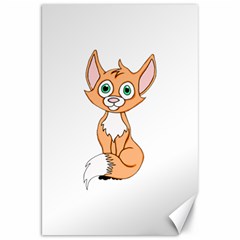 Foxy Roxy Canvas 20  X 30  (unframed)