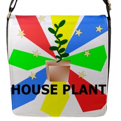 House Plant Flap Closure Messenger Bag (s)