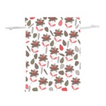 Zappwaits Flowers Lightweight Drawstring Pouch (L) Front