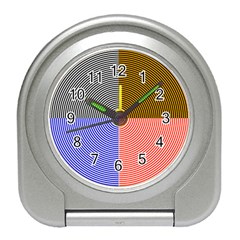 Circles Travel Alarm Clock by impacteesstreetweareight