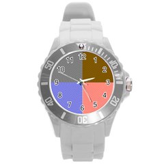 Circles Round Plastic Sport Watch (l) by impacteesstreetweareight