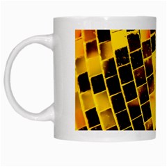 Golden Disco Ball White Mugs by essentialimage