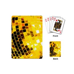 Golden Disco Ball Playing Cards Single Design (mini)