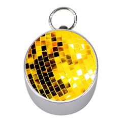 Golden Disco Ball Mini Silver Compasses by essentialimage