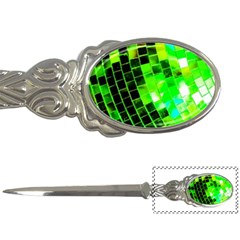 Green Disco Ball Letter Opener by essentialimage